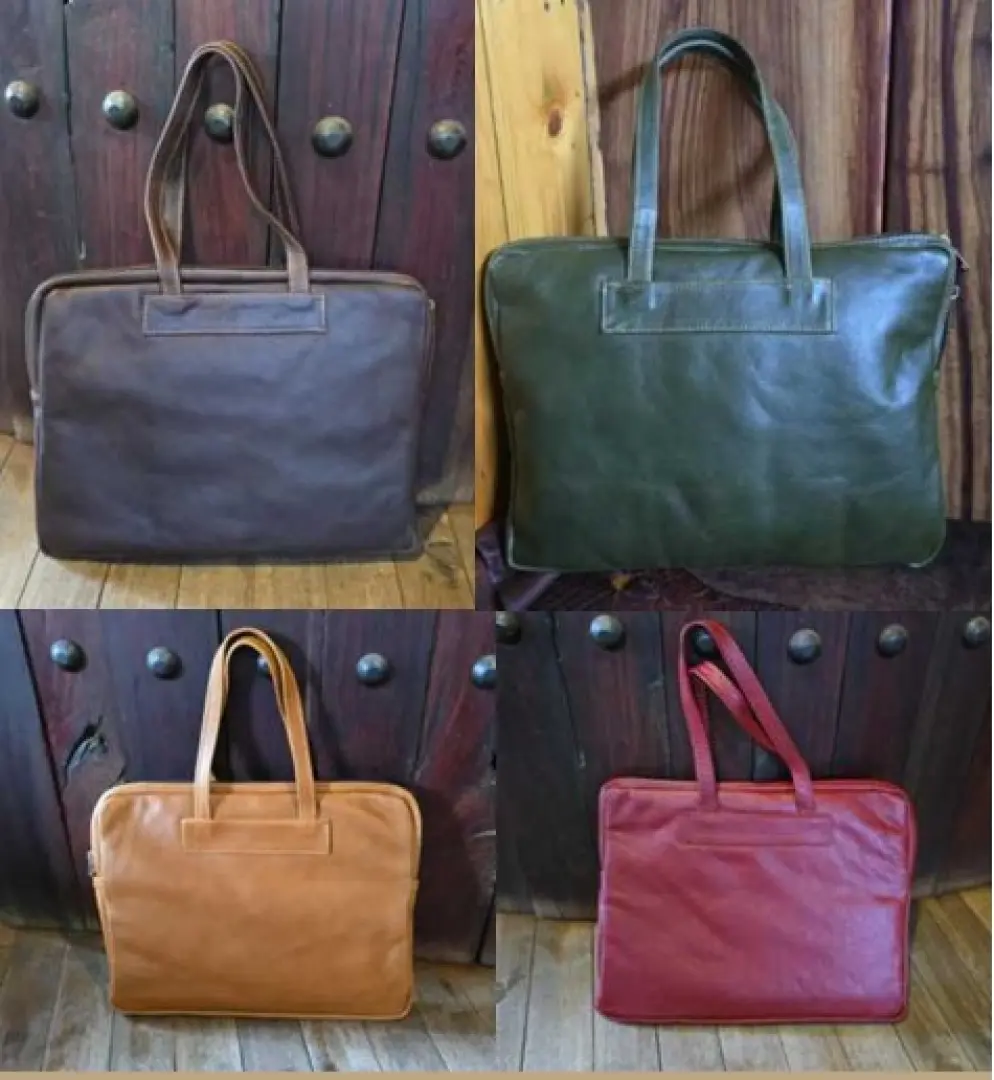 GENUINE LEATHER HIGH QUALITY LAPTOP BAGS| ±16×20×5 cm | Available in: Brown, Tan, Green | Outdoor Innovation