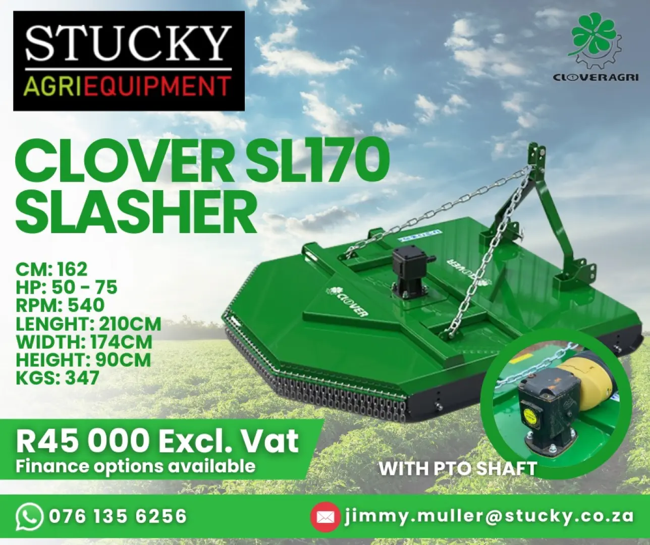 Clover SL170 Slasher | Stucky Agri 