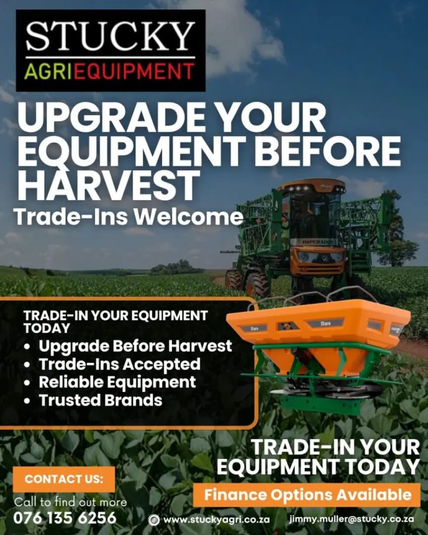 Upgrade your equipment before harvest | Trade-Ins welcome | Stucky Agri