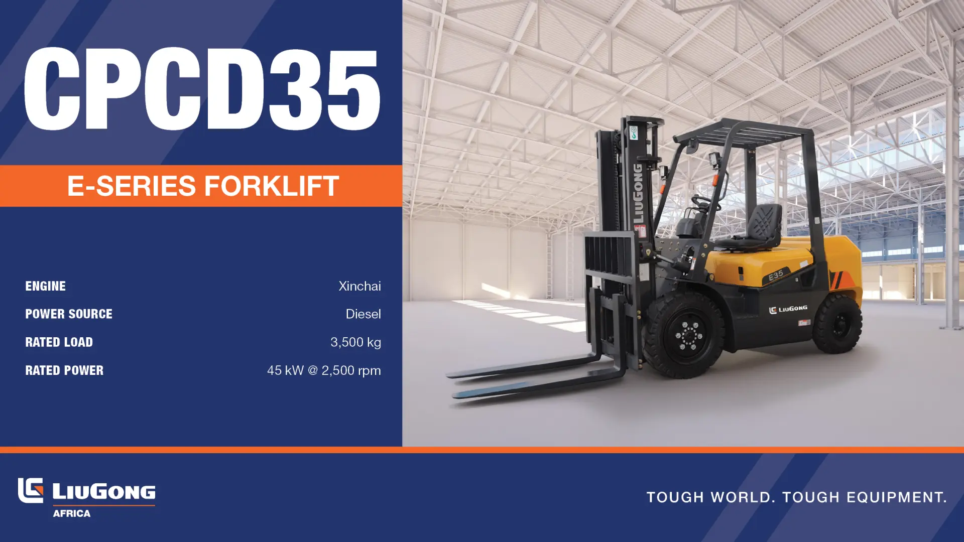 CPCD35 Forklift | LiuGong