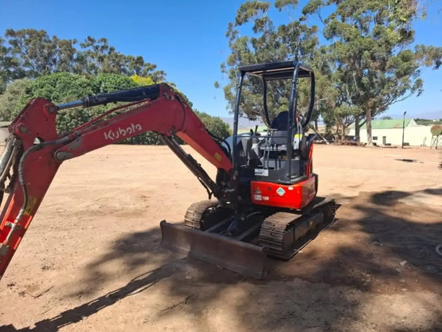 Kubota U30-6 mini excavator 1735 ure
