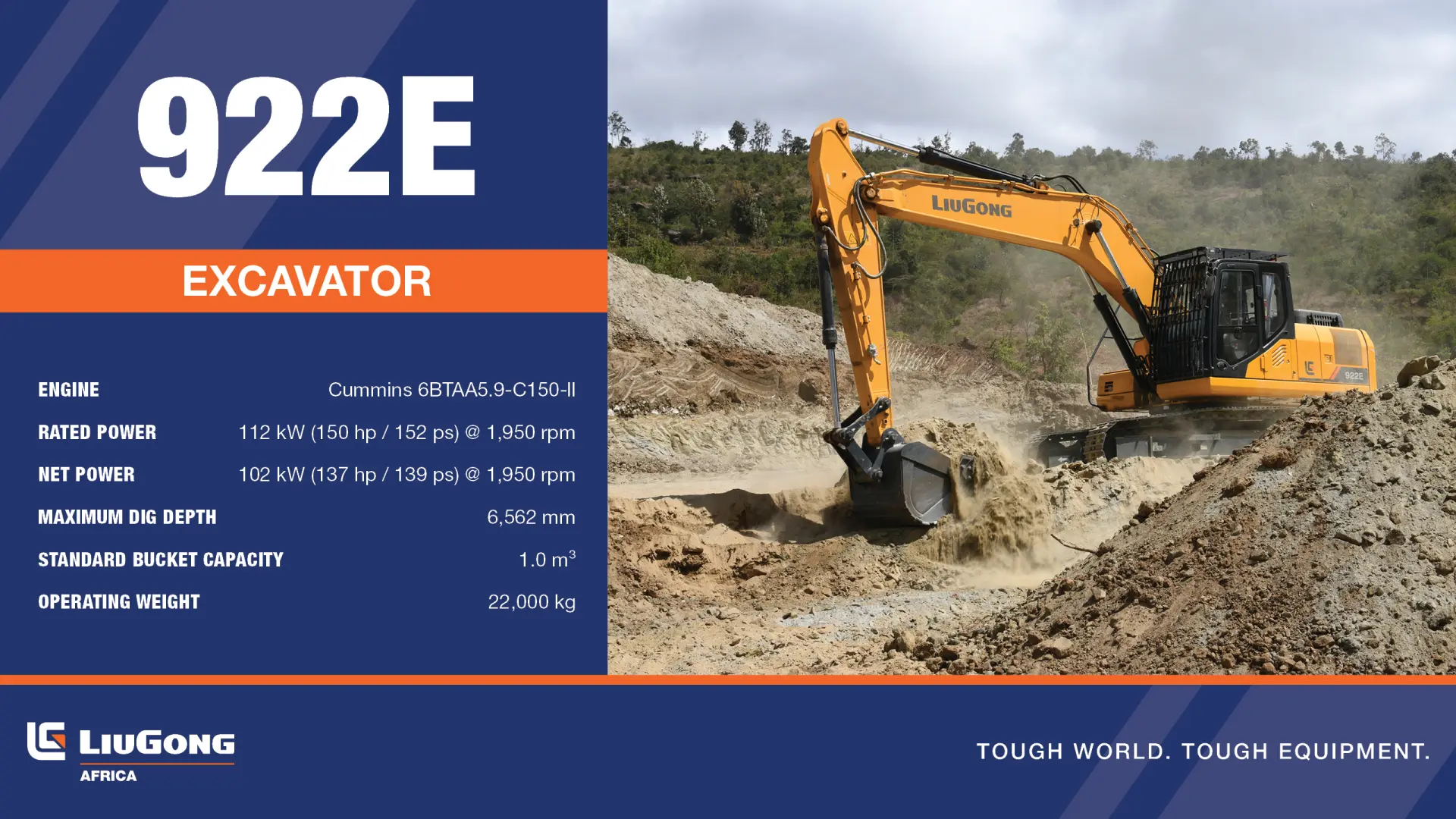 922E Excavator | LiuGong