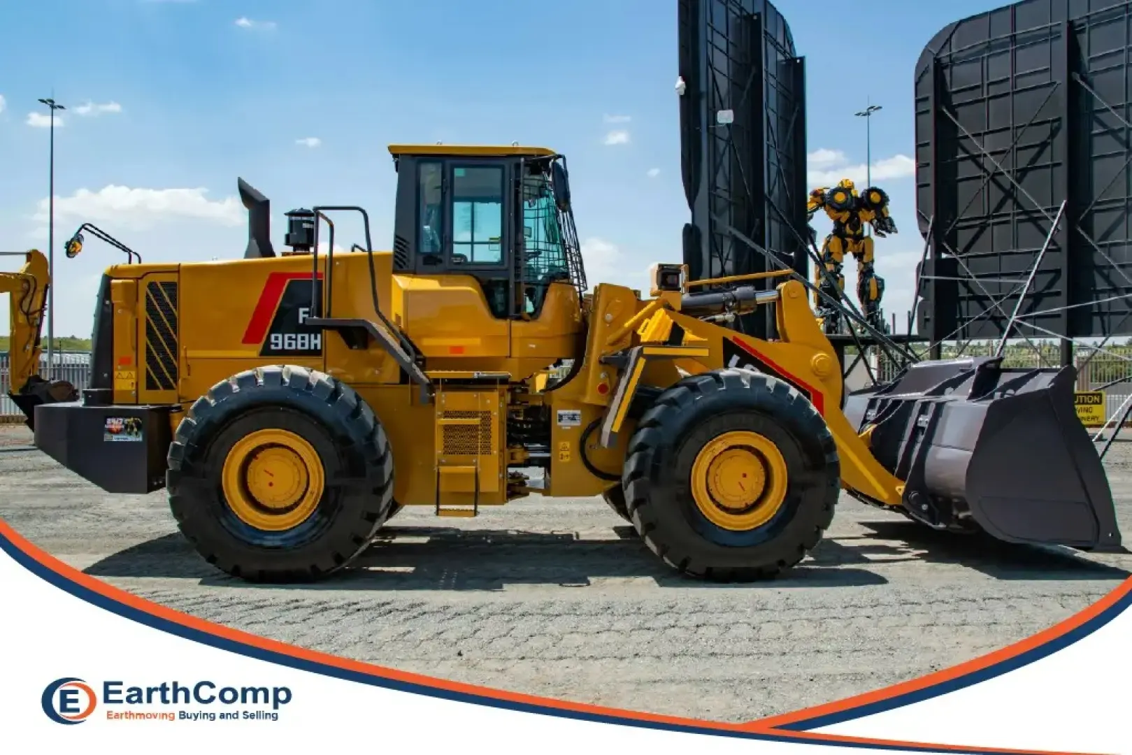 The LOVOL FL968H Wheel loader | Earthcomp 
