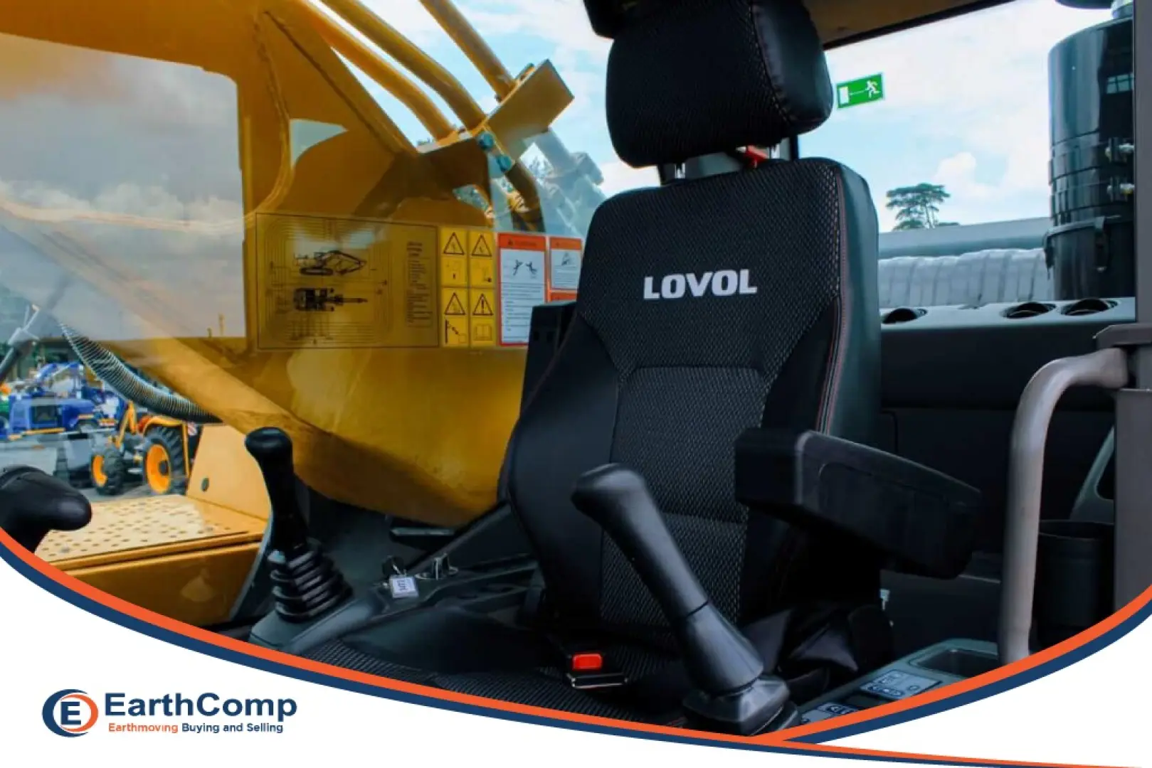 The LOVOL FR510E2-HD Excavator | Earthcomp 