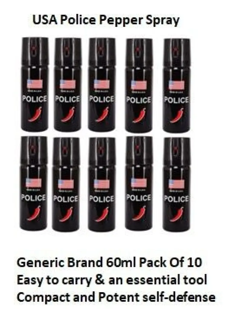 The USA Police Pepper Spray | Outdoor Innovation