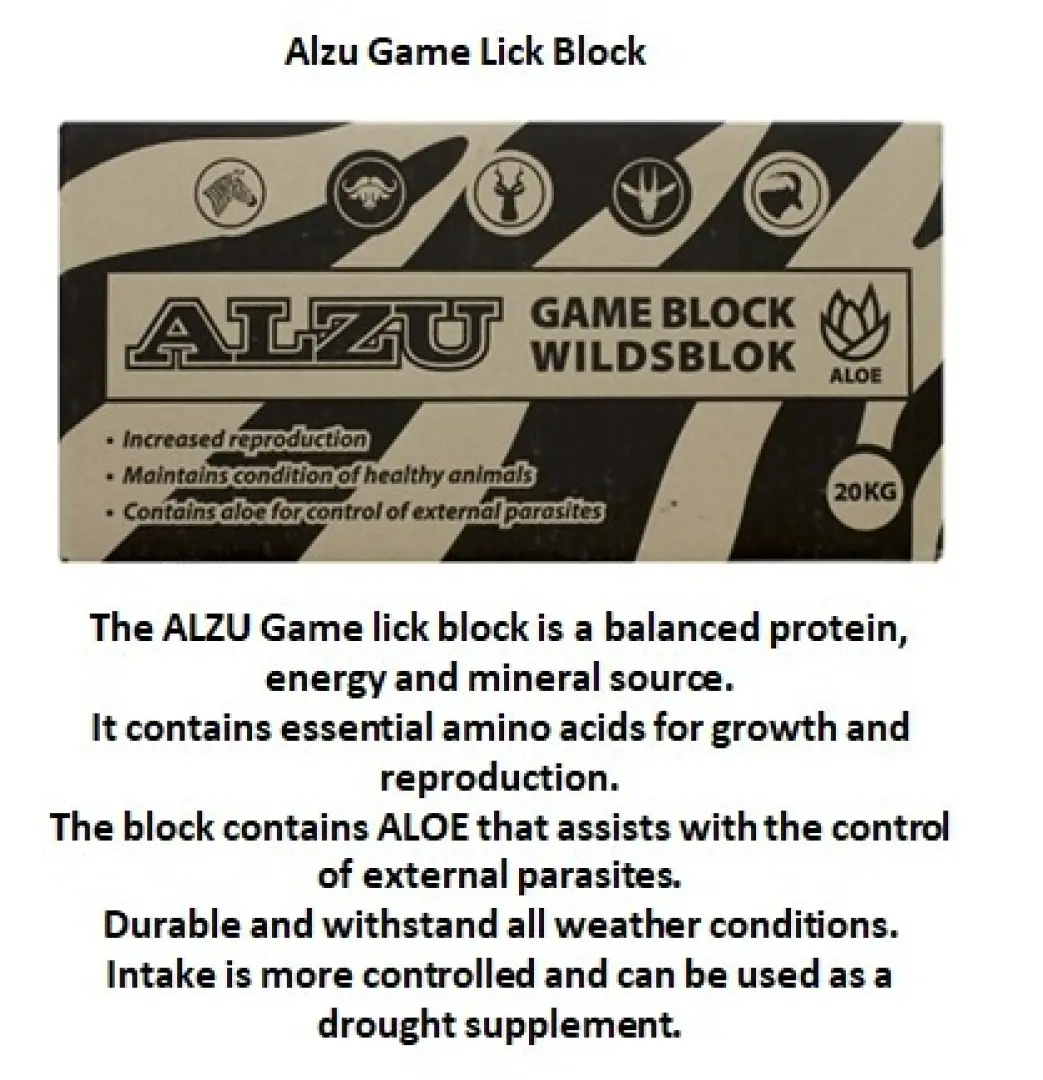 The Alzu Game Lick Block| Outdoor Innovation