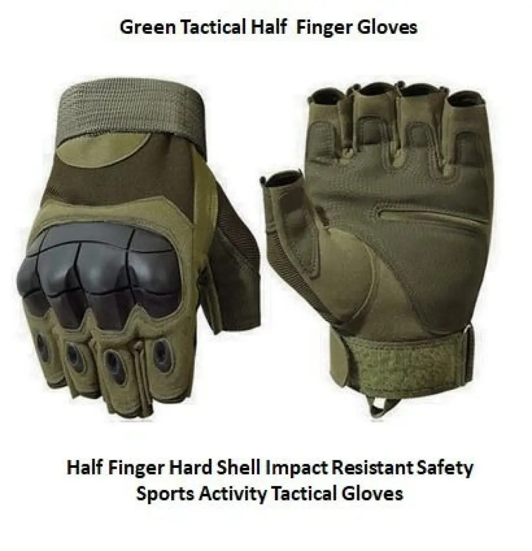 The Tan Tactical Half Finger Glove | Outdoor Innovation