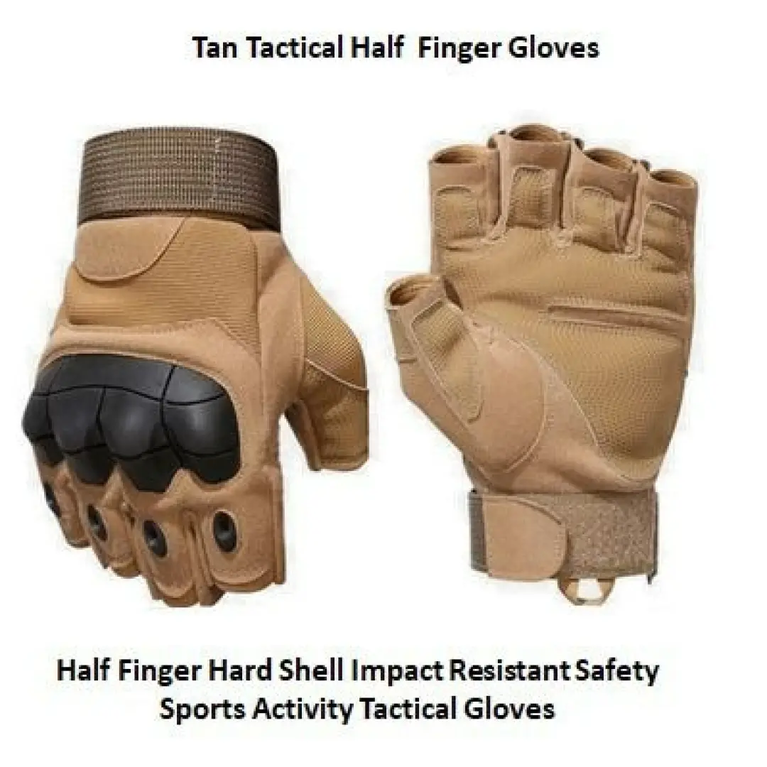 The Green Tactical Half Finger Glove | Outdoor Innovation