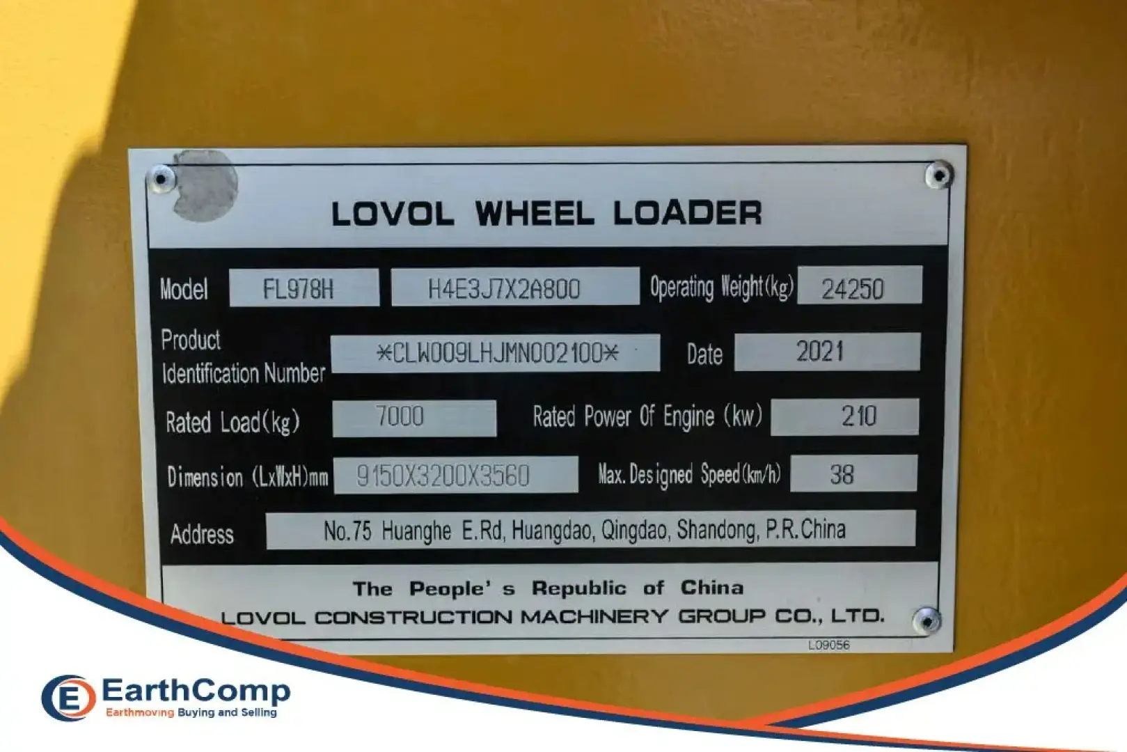 Discover the power and durability of the LOVOL FL978H | Earthcomp 