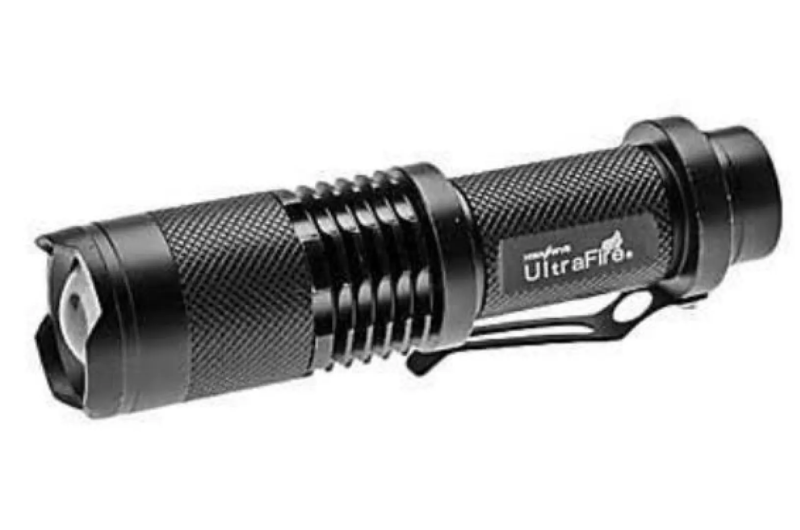 Black Mini CREE Q5 300 Lumens Super Bright LED Flashlight | Outdoor Innovation