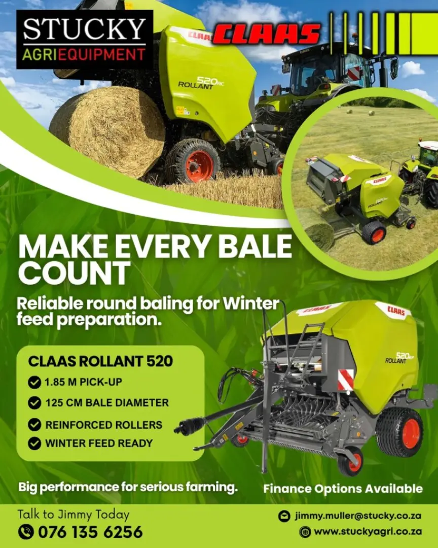 Make every bale count | Claas Rollant 520 | Stucky Agri 