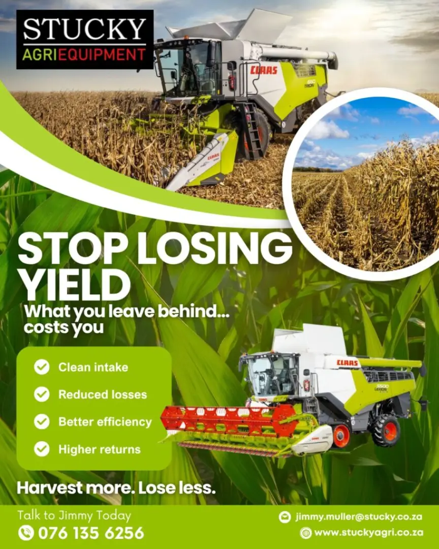 Stop losing yield | Claas Harvesters | Stucky Agri 