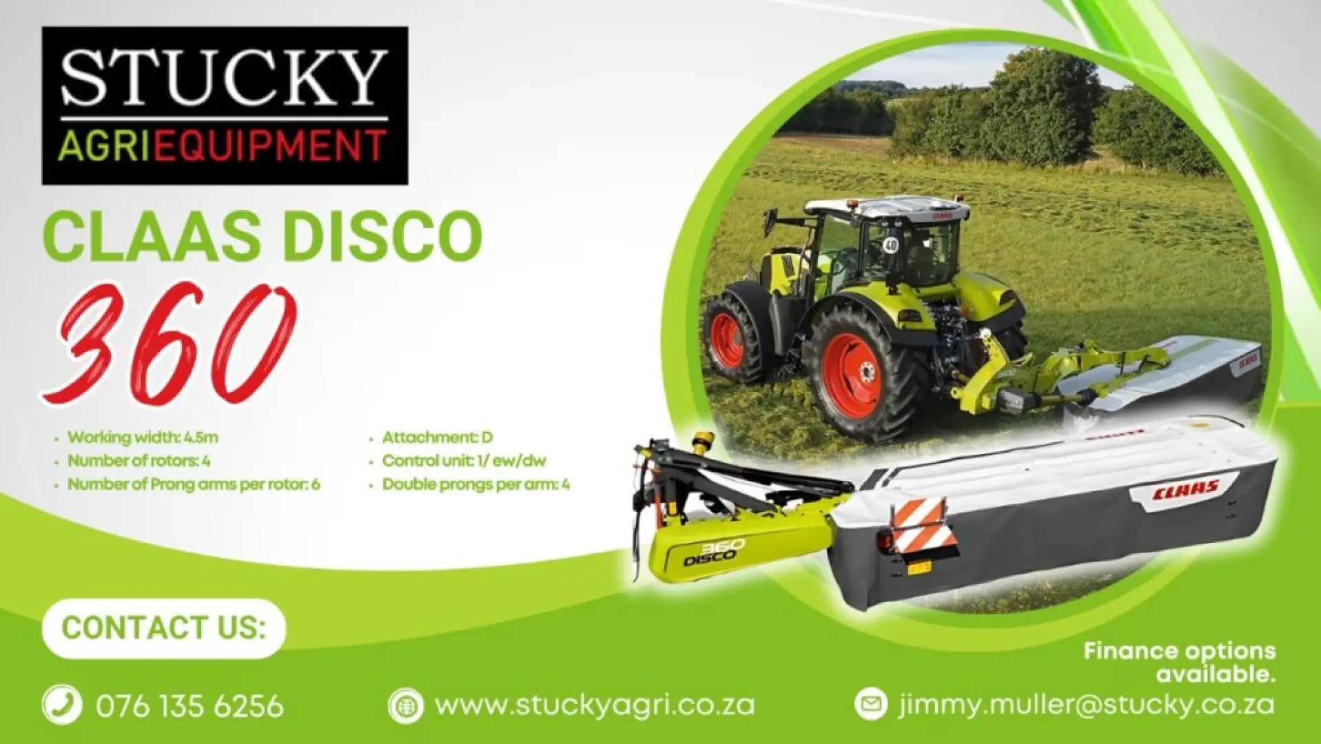 Claas Disco 360 | Stucky Agri 