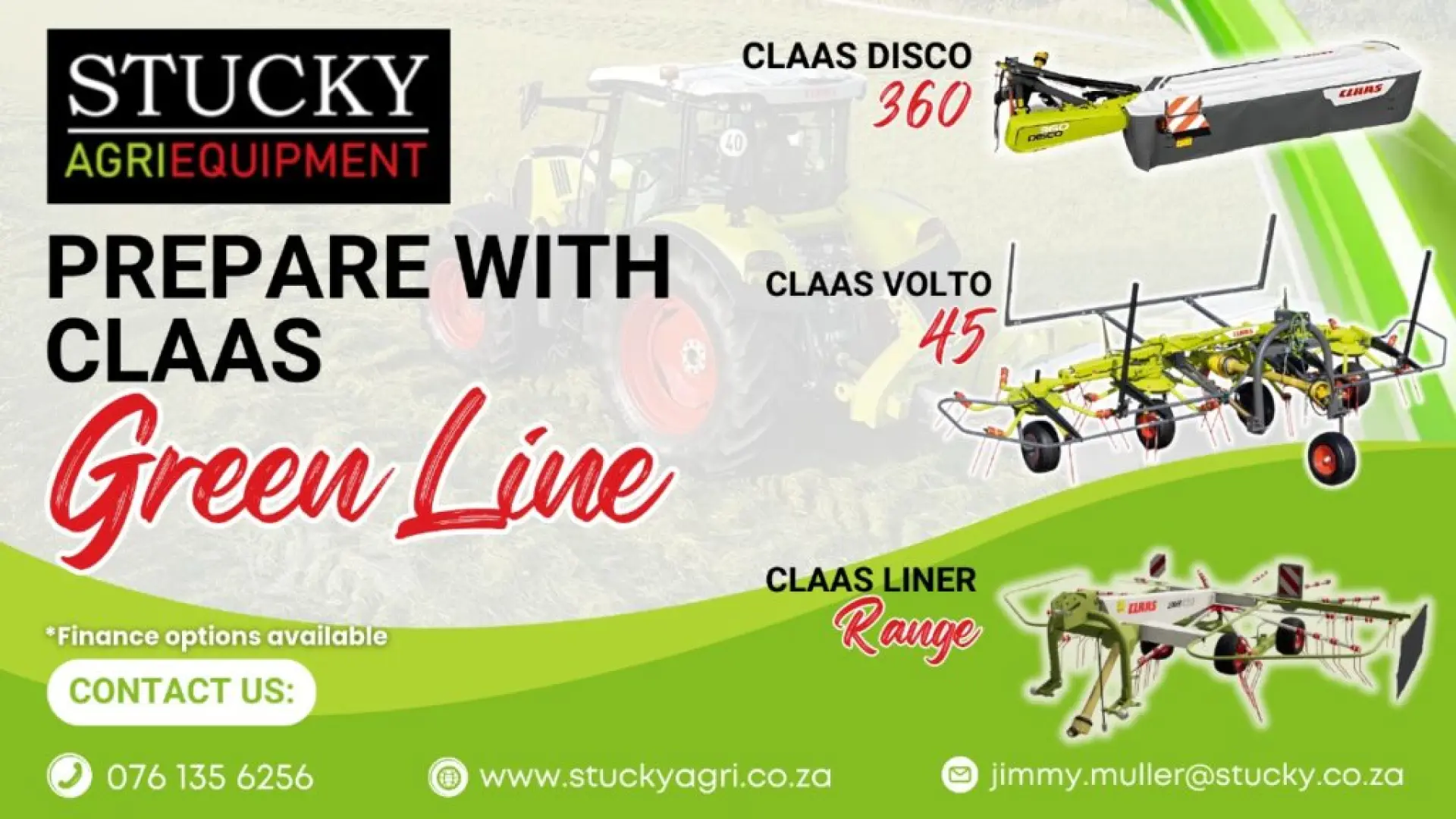 Prepare with Claas green line | Stucky Agri 