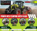 Power into planting with Claas | Stucky Agri