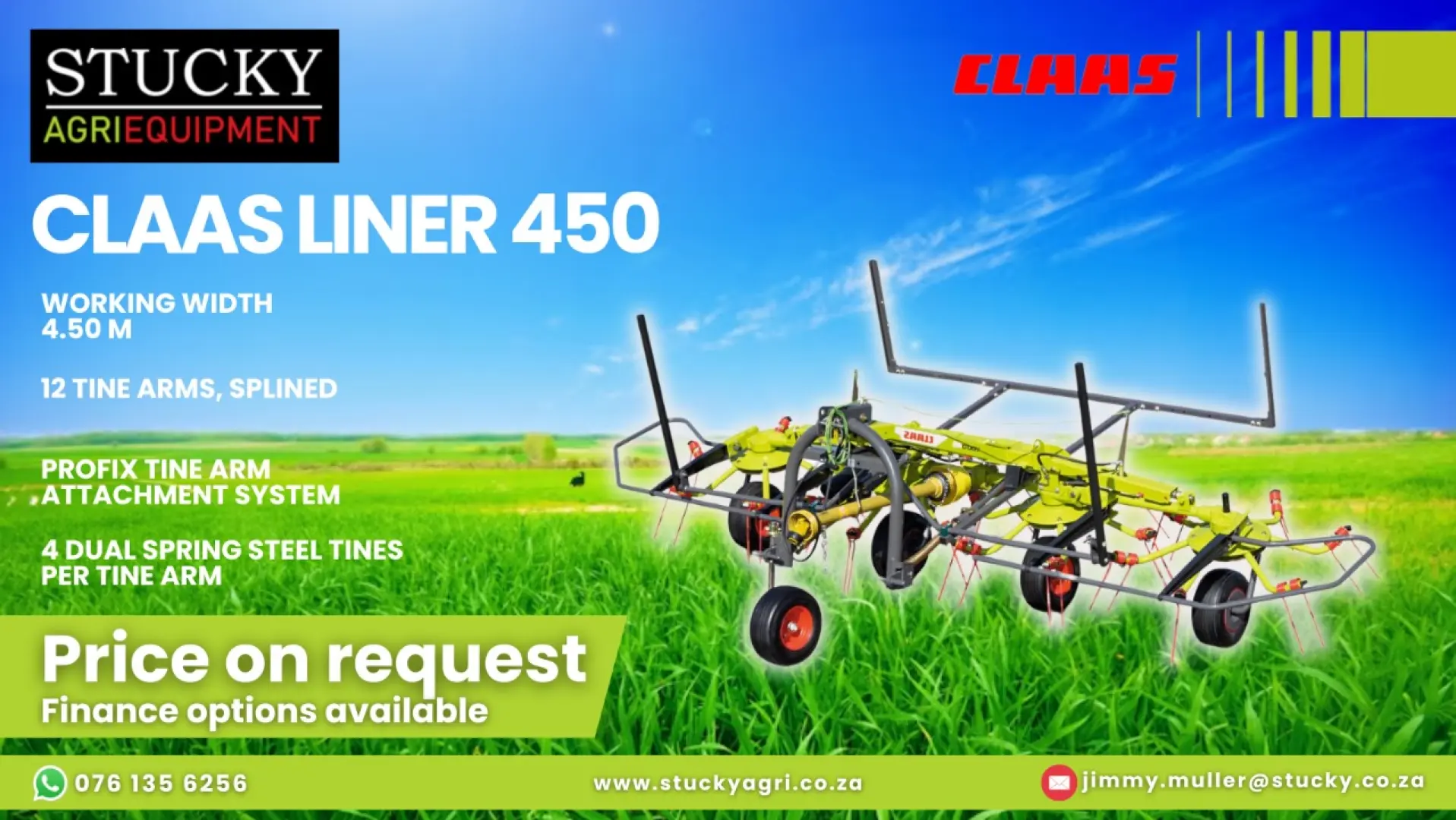 Claas Liner 450 | Stucky Agri 