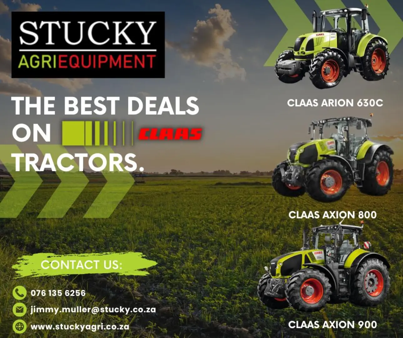 Claas Tractors | Stucky Agri 