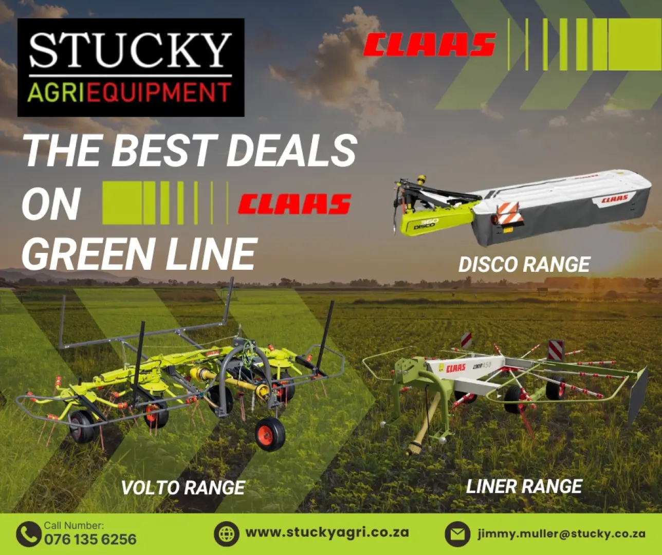Claas Green line equipment | Stucky Agri