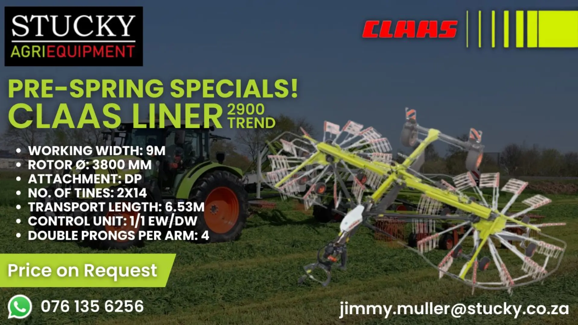 Claas Liner 2900 Trend | Stucky Agri