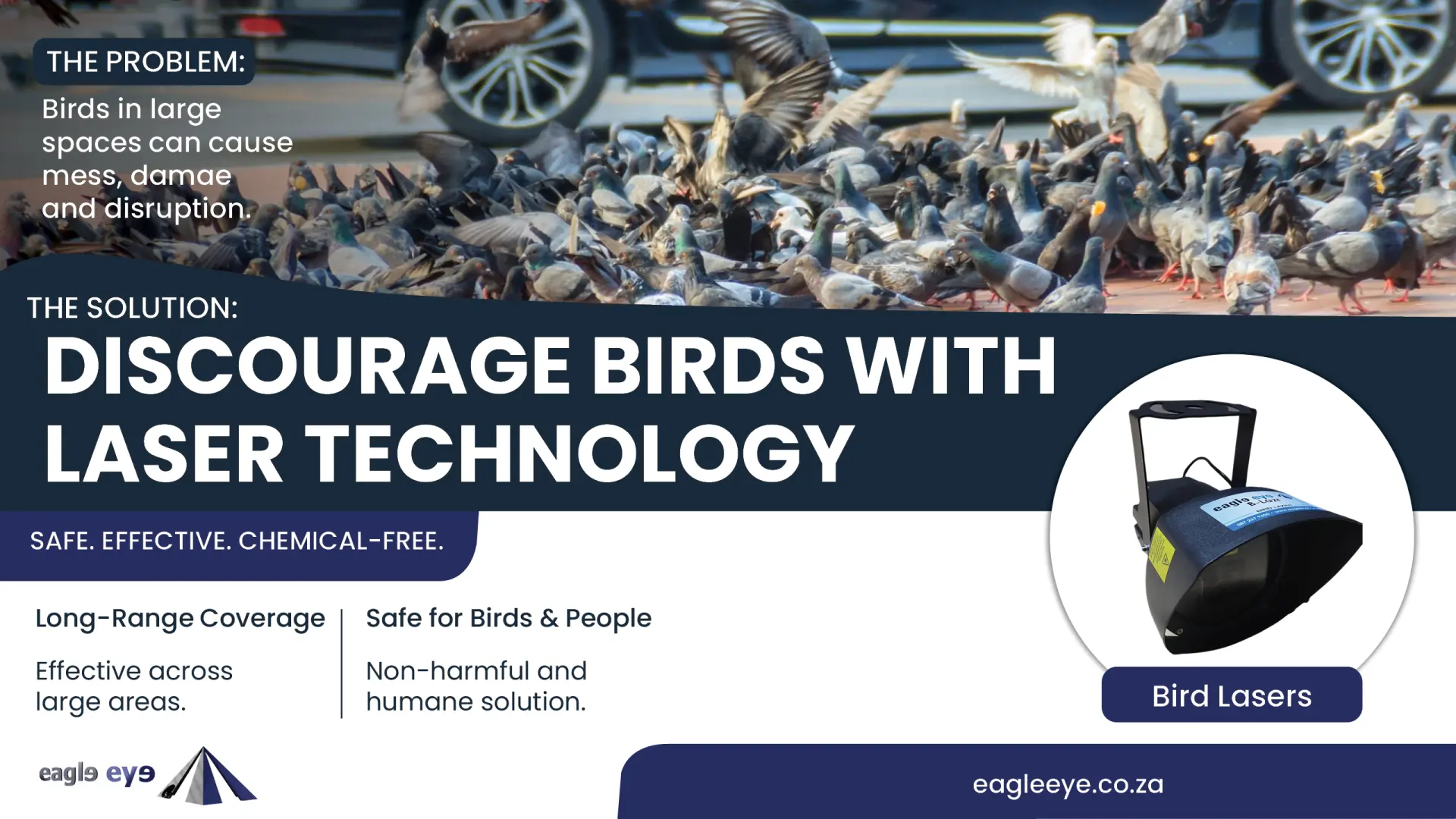 Eagle Eye B-Lazer (Outdoor) | Eagle Eye Bird Control