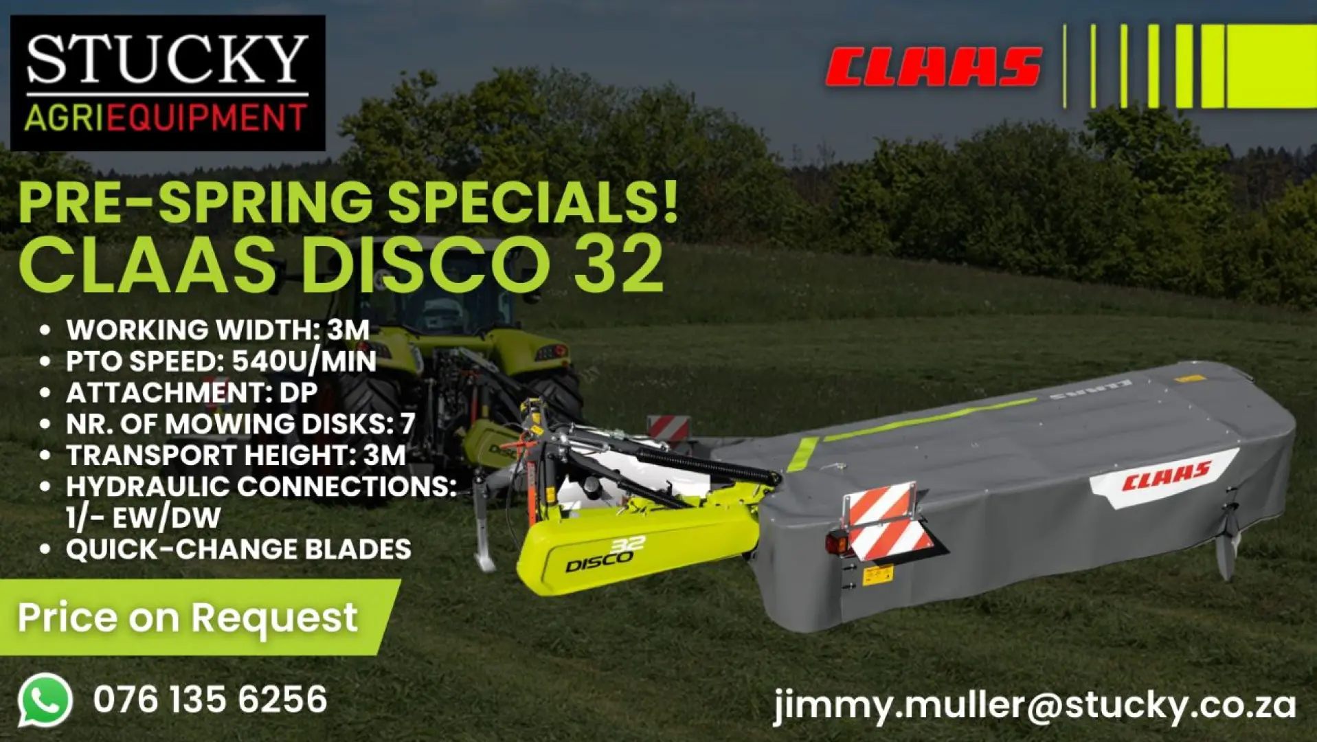 Claas Disco 32 | Stucky Agri