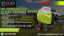 Claas Variant 460RF (Net only) | Stucky Agri