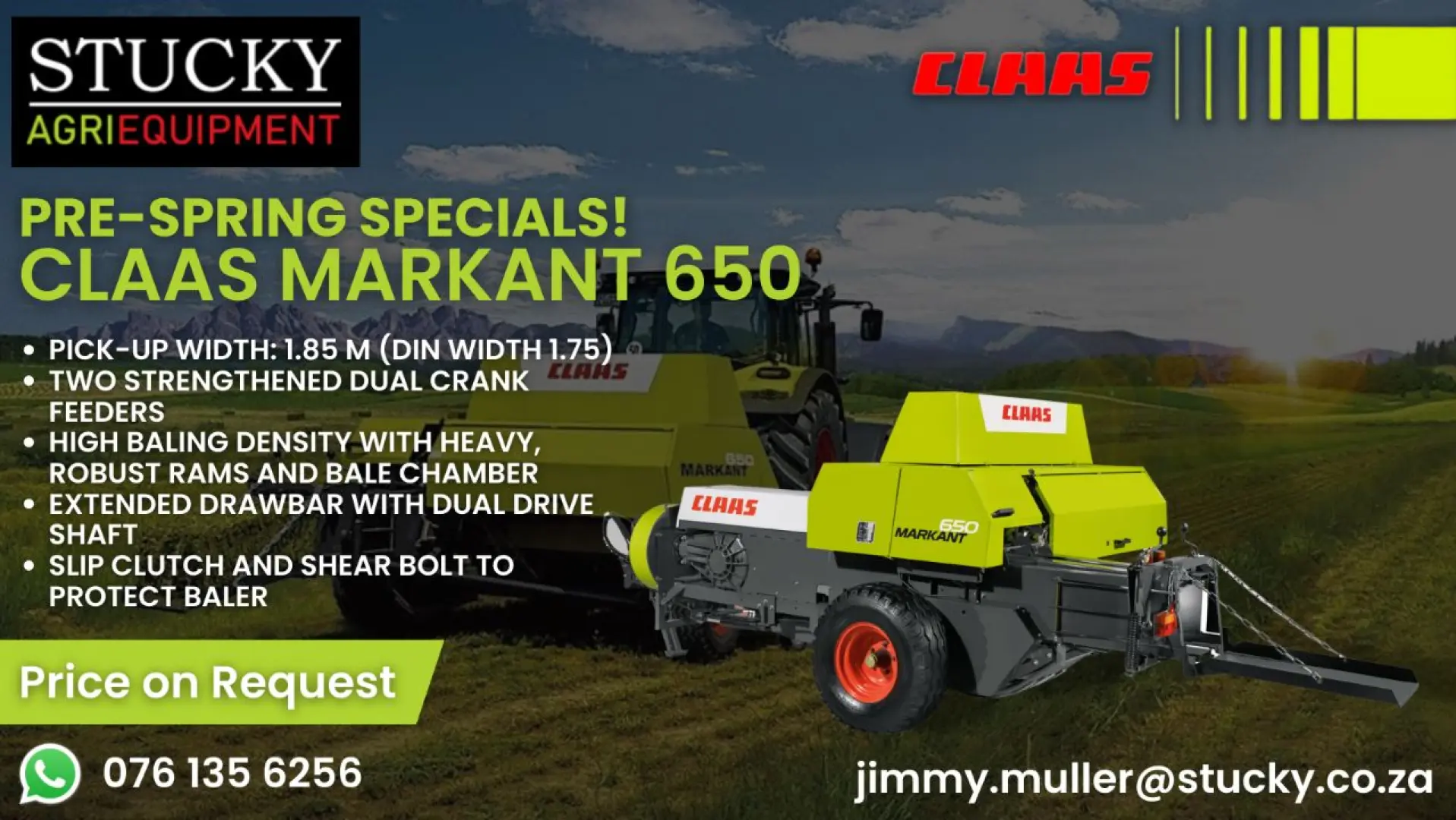 Claas Markant 650 | Stucky Agri 