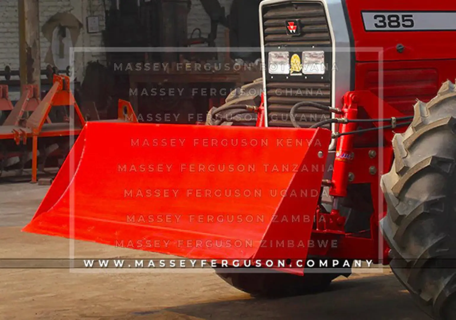 Massey Ferguson Tractors In Zambia