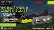 Claas Disco 28 | Stucky Agri