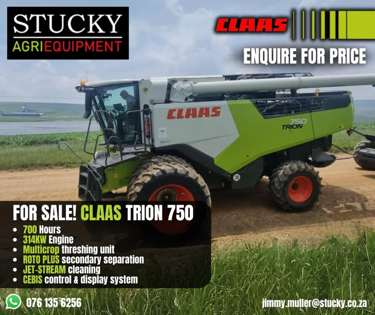 Claas Trion 750 | Stucky Agri