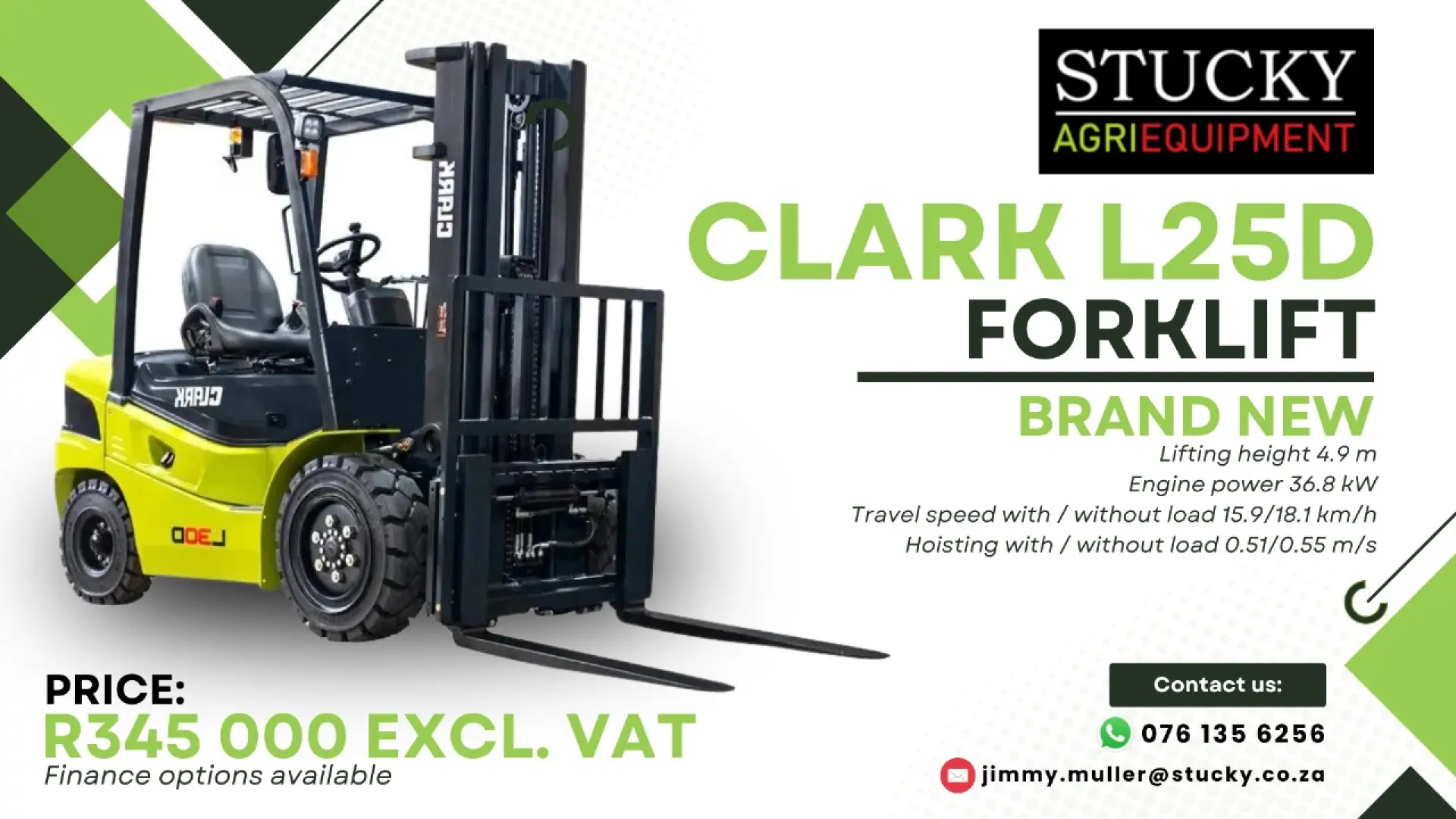 Clark L25D Forklift | Stucky Agri
