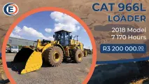 2018 CAT 966L Wheel Loader | 7170 Hours | EarthComp