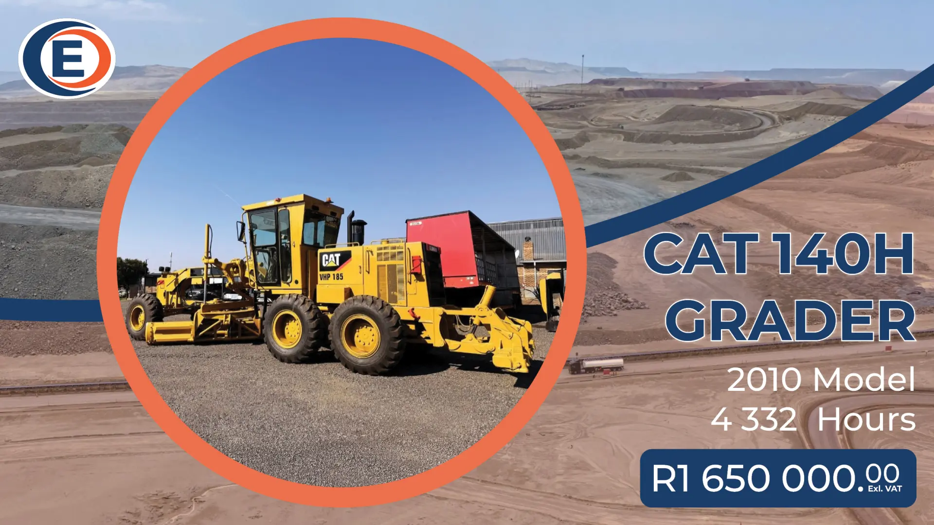 2010 CAT 140H Grader |  4 332 Hours | EarthComp