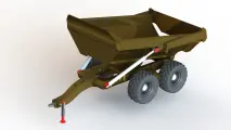 11M3 Gravel Tipper | Prototipe Model | Van Zyl Staalwerke