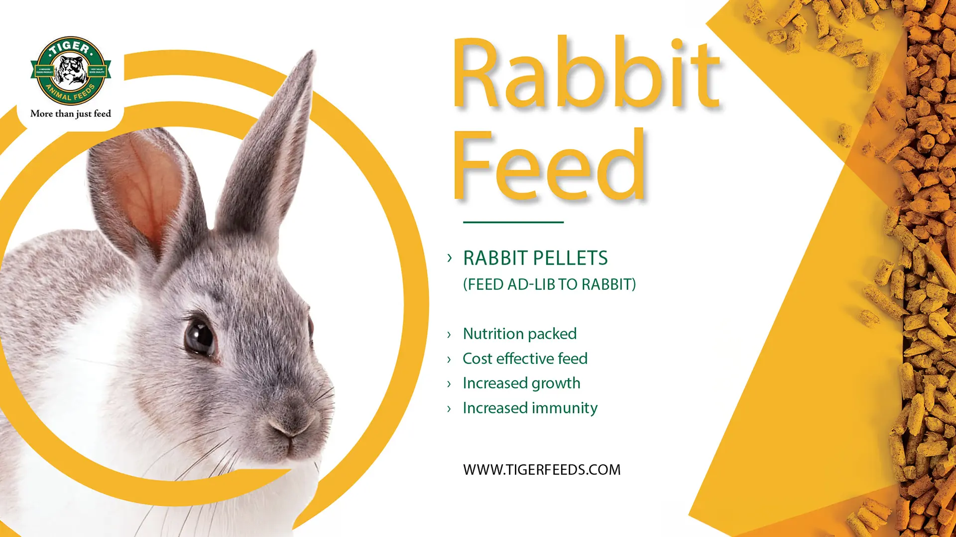 Rabbit feed | Tiger Animal Feeds
