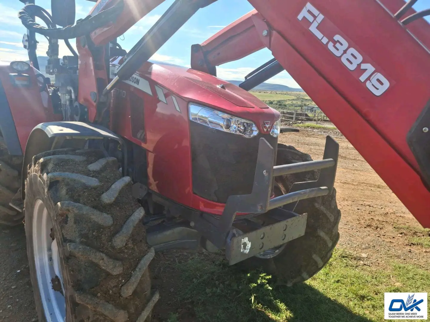 2021 Massey Ferguson 5710 &amp; FL3819 Loader