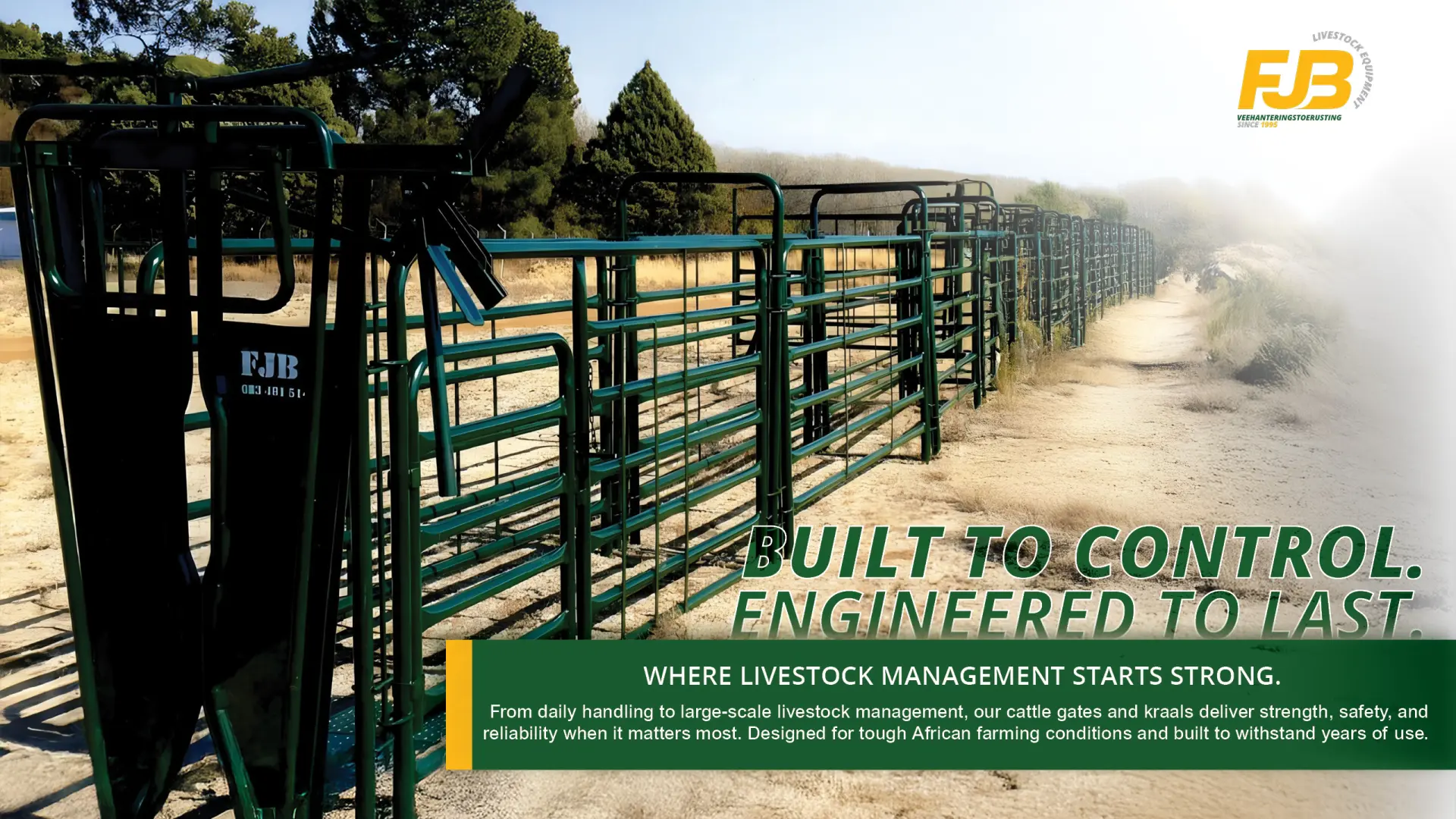 Built to Control, Engineered to Last | FJB Equipment