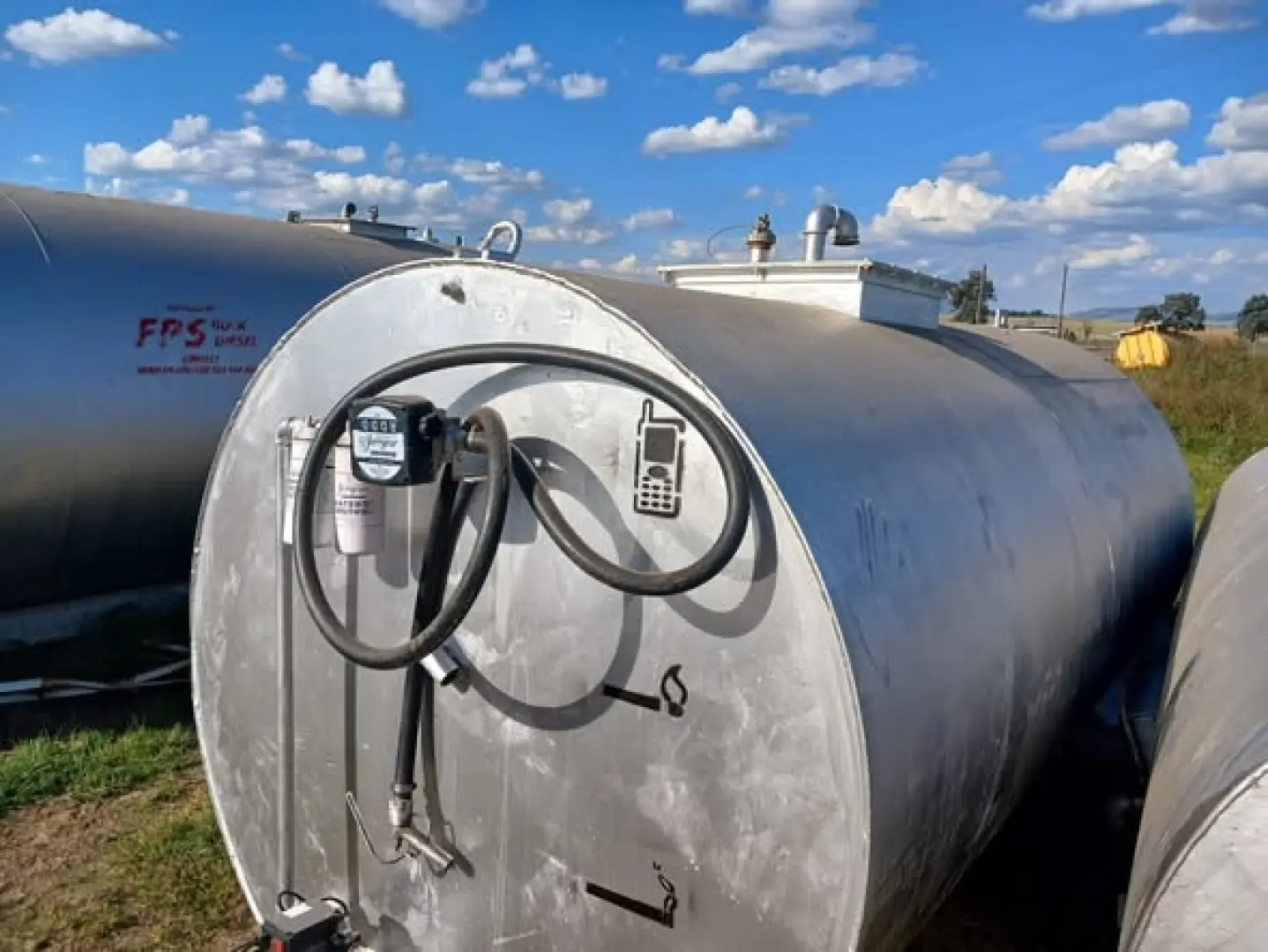 9000 liter diesel tenk | Agrimar 