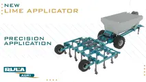 New Lime Applicator with precision application | Rula Agri