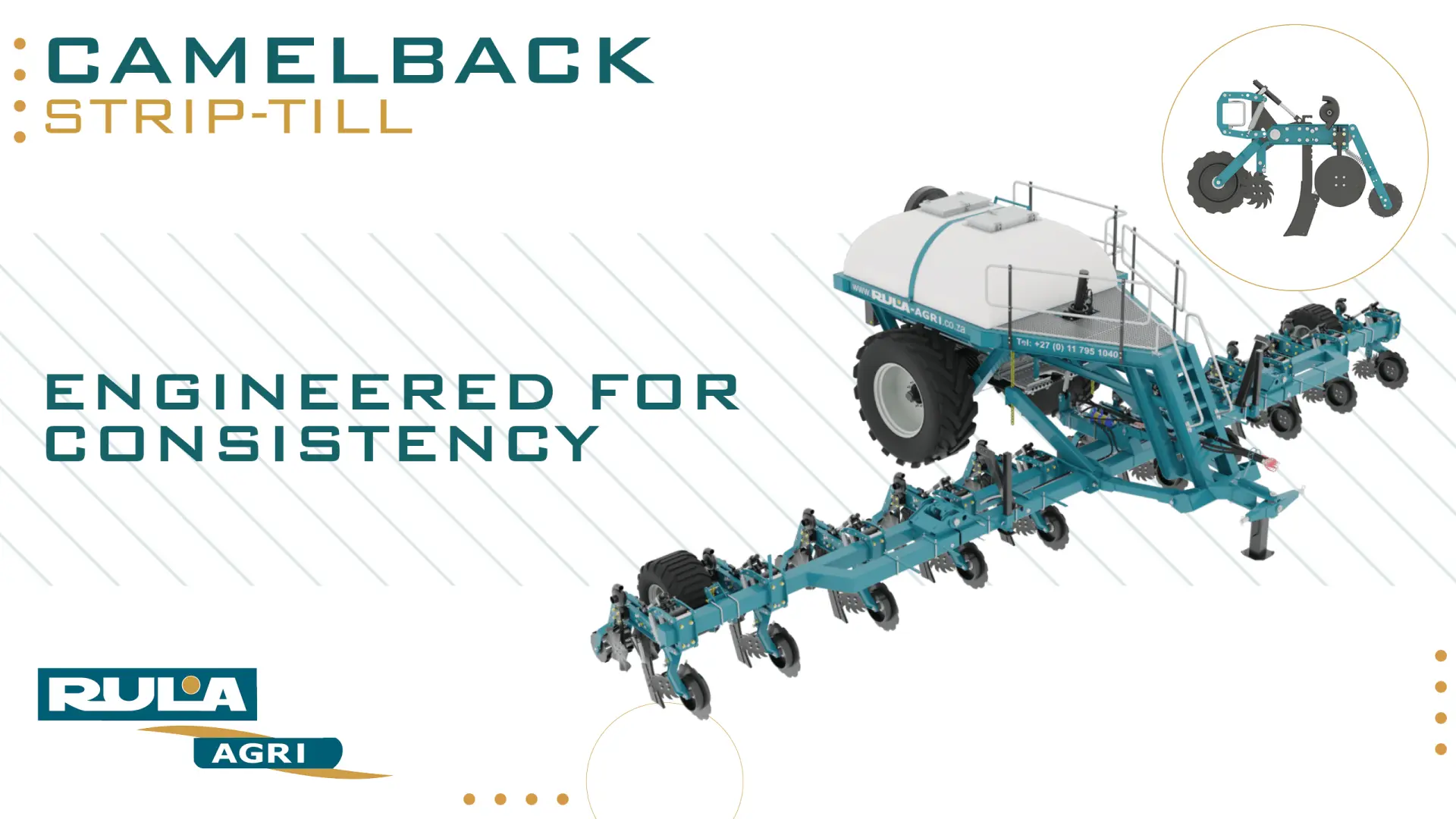 The Camelback Strip-Till | Engineered for consistency | Rula Agri