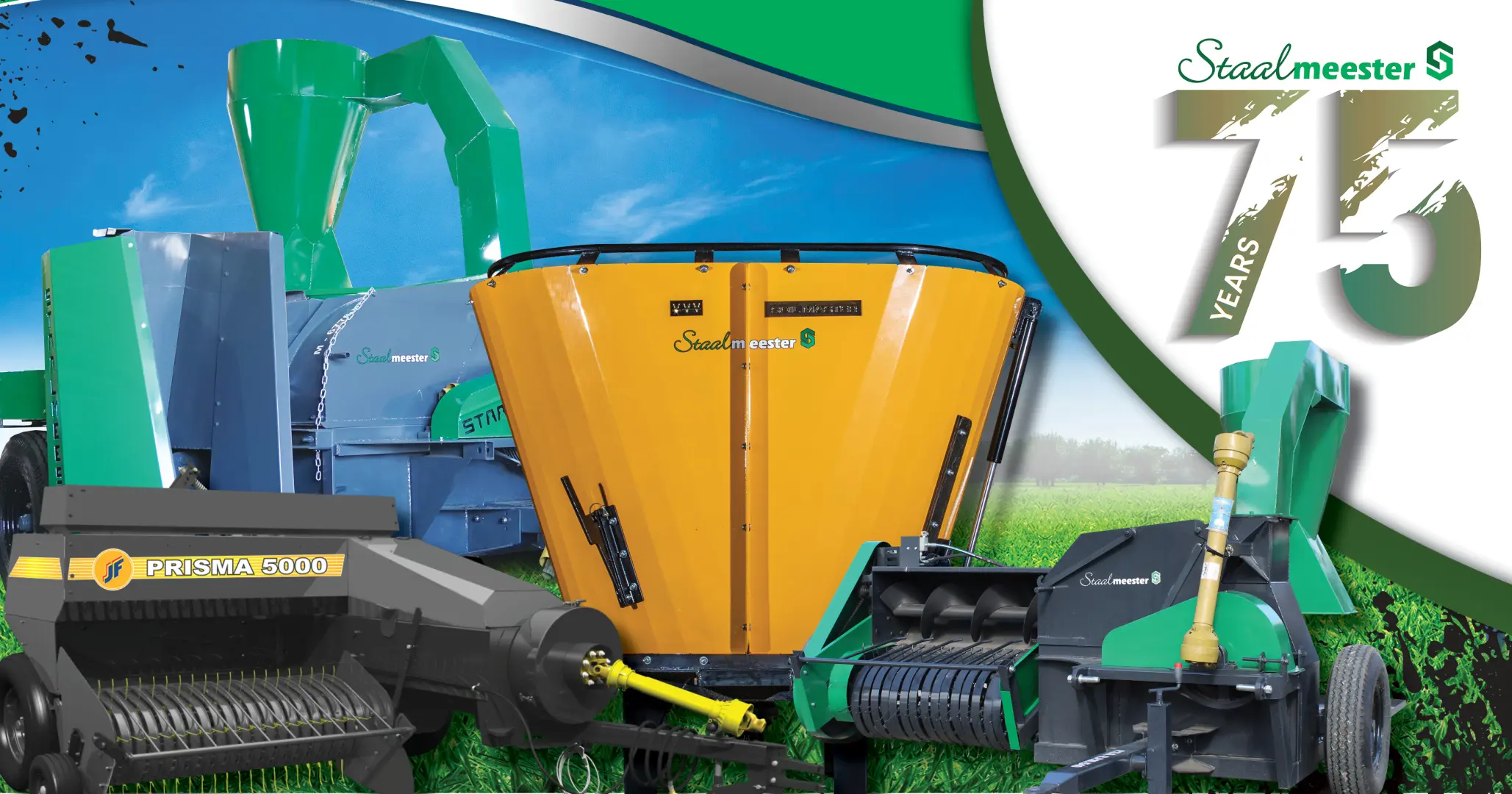 Complete Feeding Solutions: Premium Spreading, Baling, and Processing Equipment | Staalmeester Equipment