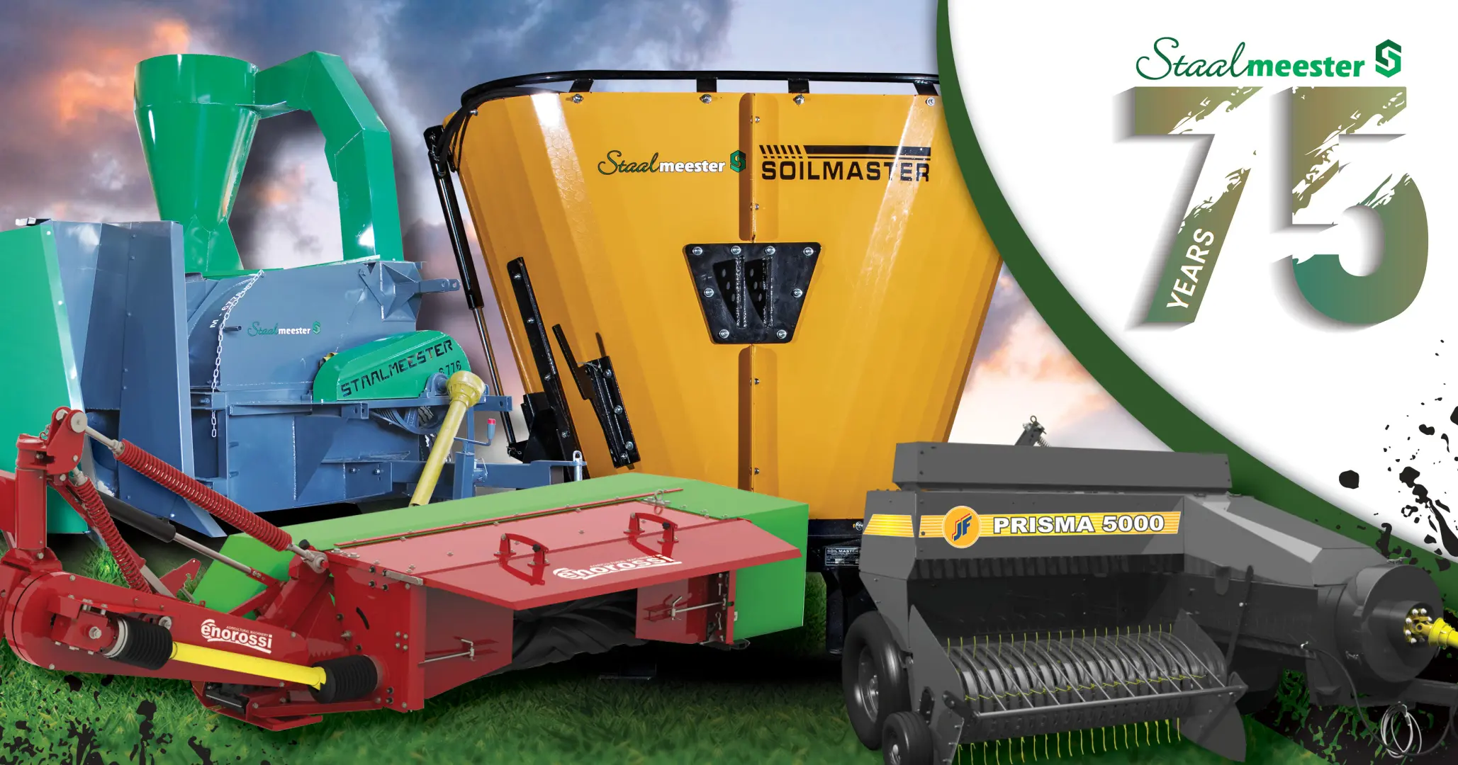 Ultimate Farm Productivity: Next-Gen Mixing, Baling, and Forage Processing | Staalmeester Equipment 