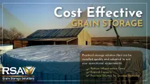 Cost effective grain storage solution from grain dams to silos | RSA Grain Storage Solutions