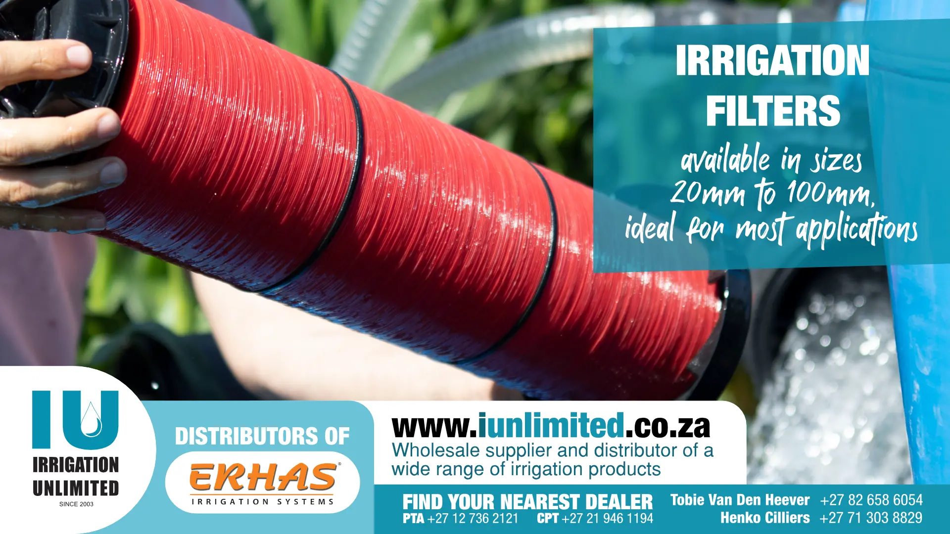 Erhas irrigation filters | Irrigation Unlimited