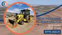 2022 NEW HOLLAND B80B 4X4 TLB | 1722 Hours | EarthComp
