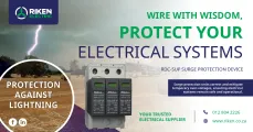 Wire with wisdom, protect your electrical systems against lightning | Riken Electric