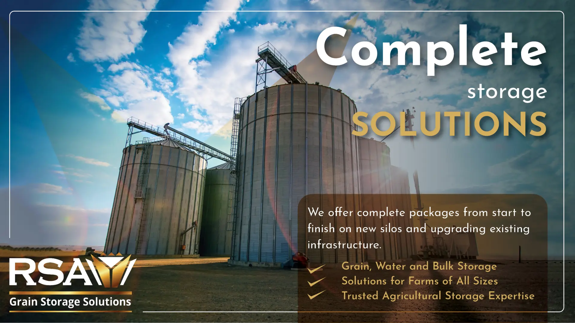 Complete grain storage and handling solutions | RSA Grain Storage Solutions