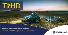 Up to 24 LED lights for 24-hour work days
