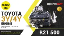 Toyota 3Y/4Y Engine | Engine Den