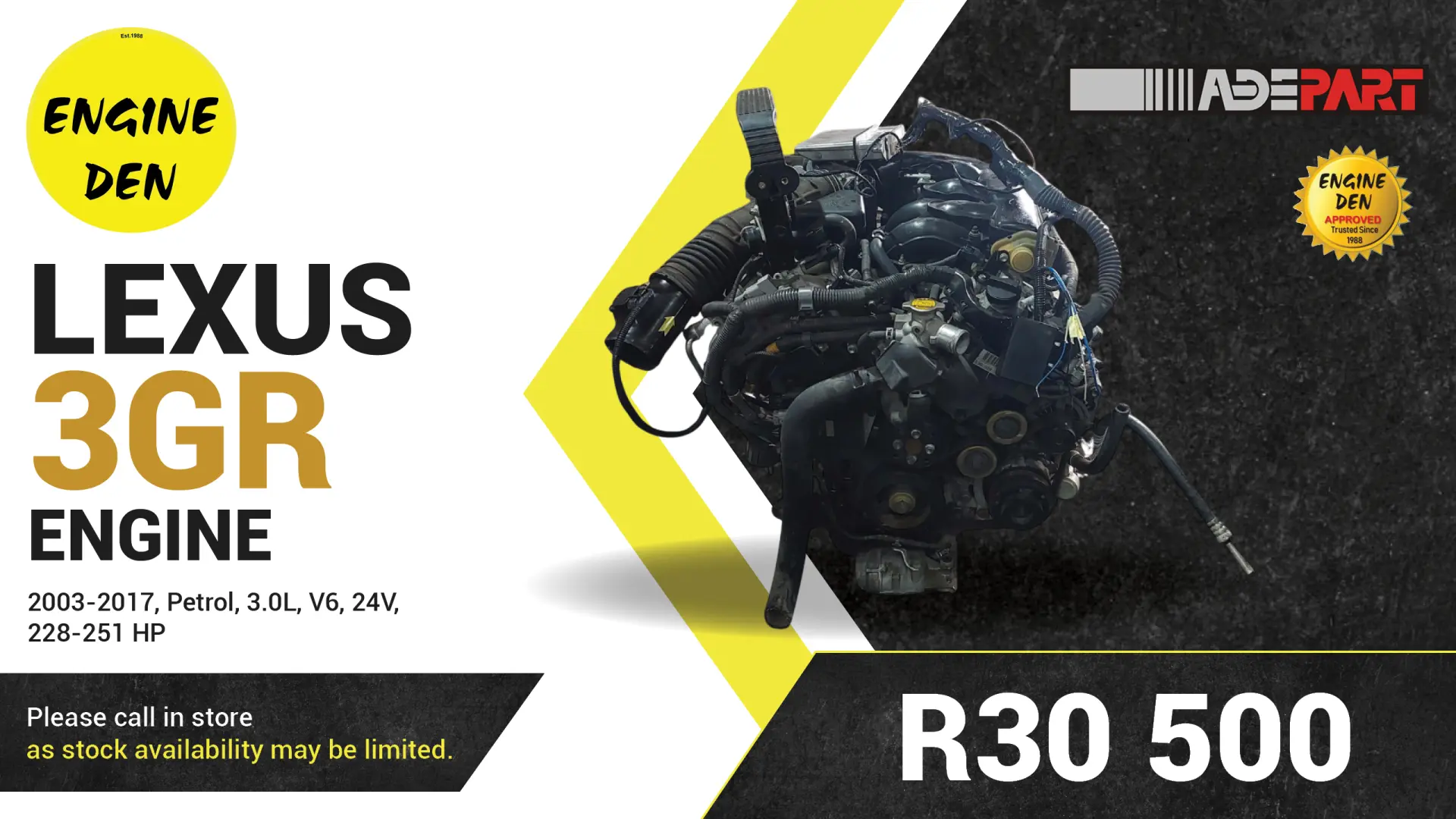 Lexus 3GR Engine | Engine Den